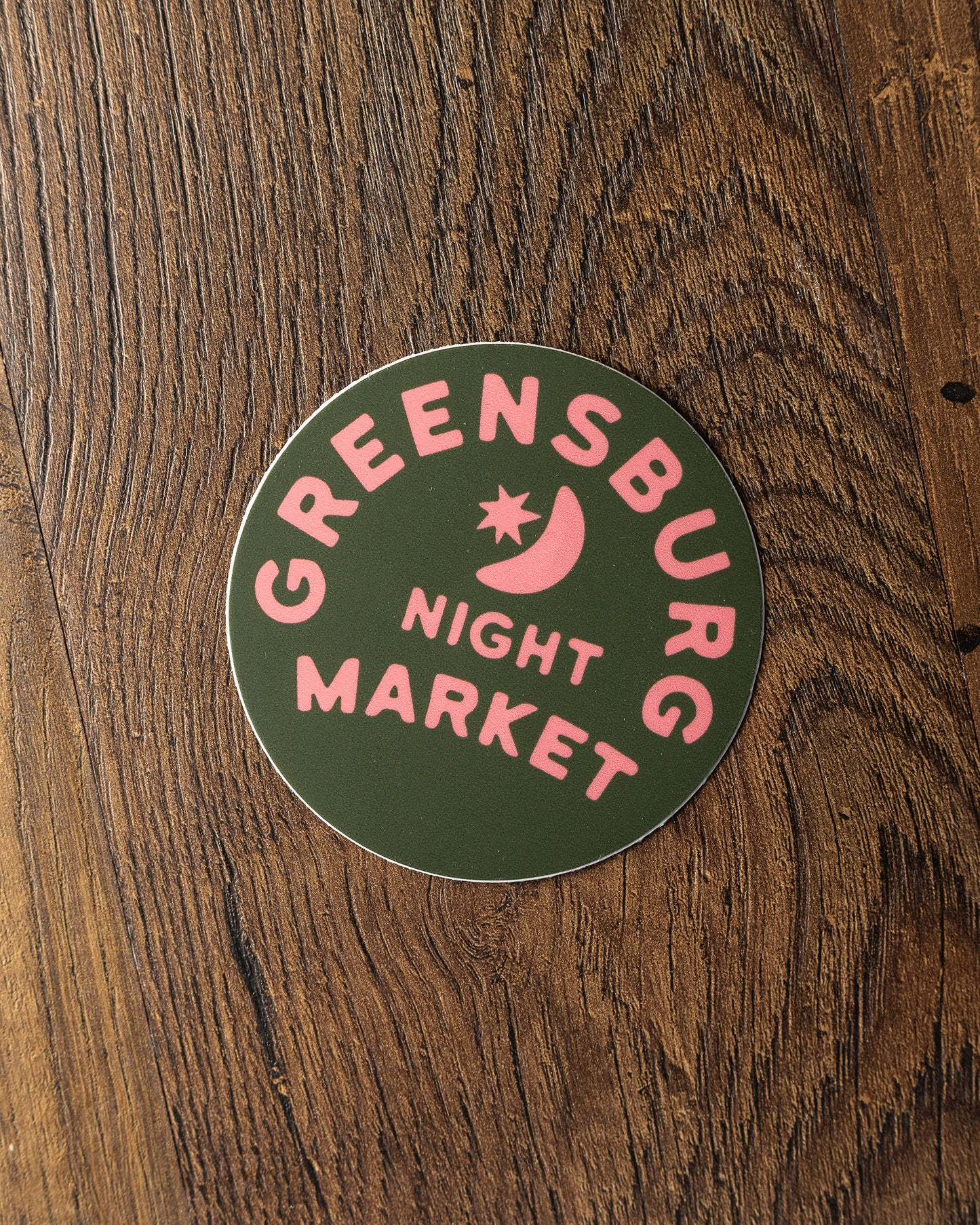 Night Market Sticker - Green