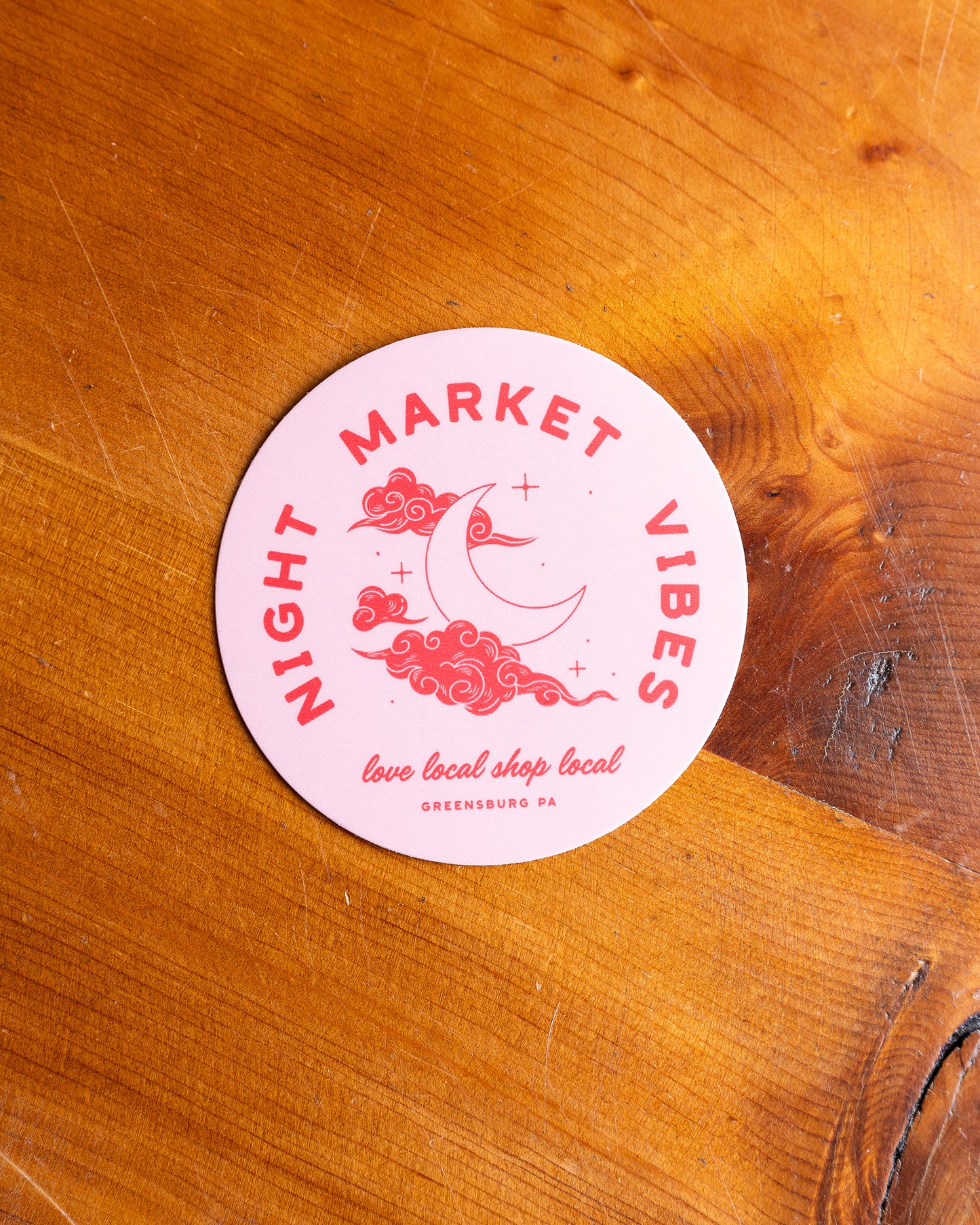 Night Market Vibes Sticker