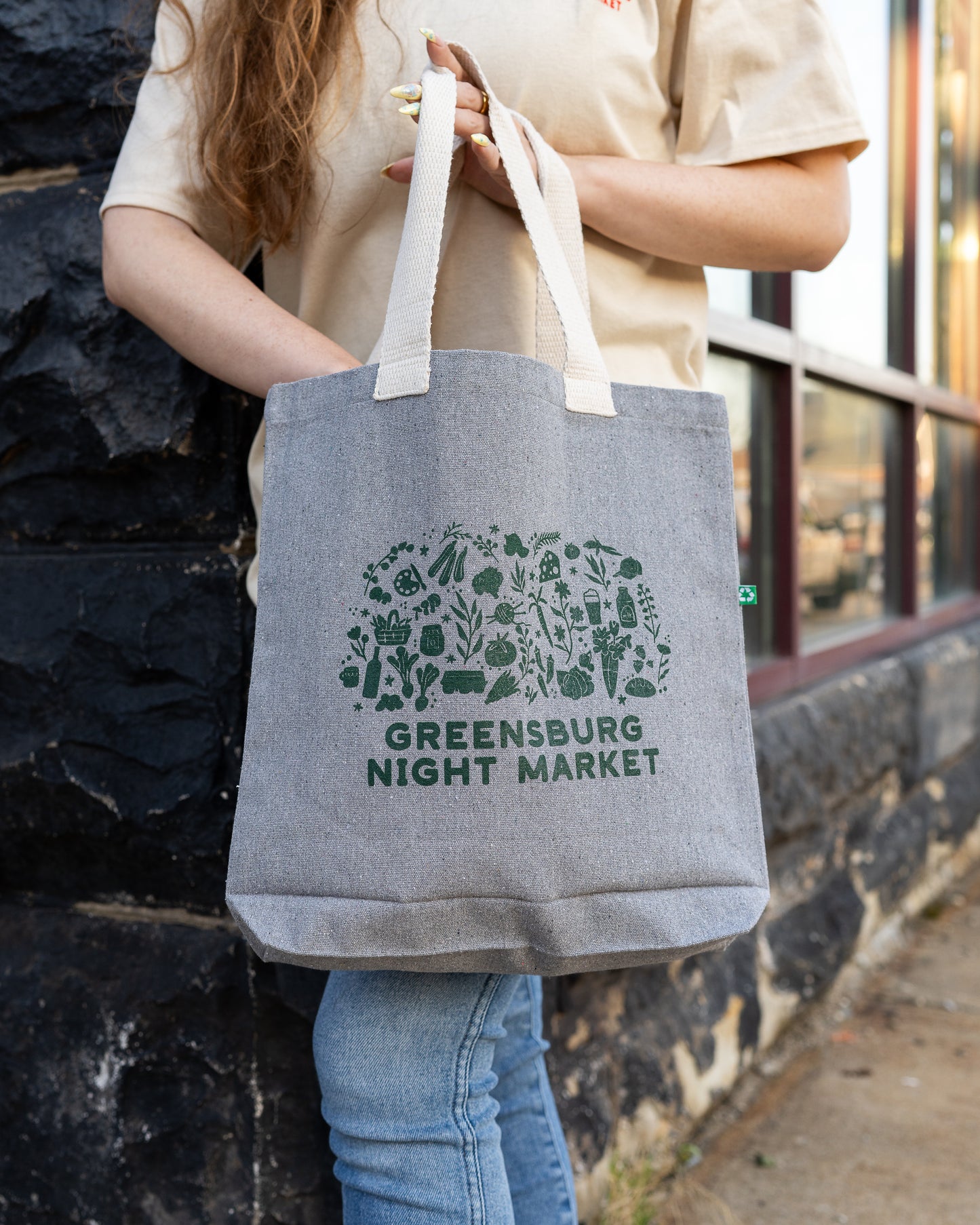 Night Market Tote - Gray