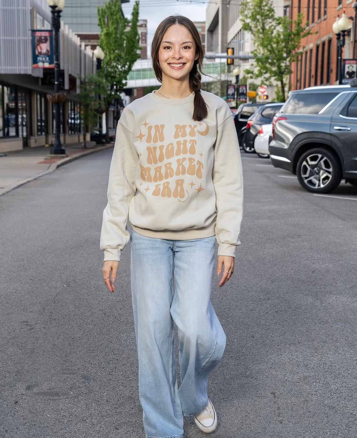 2024 Crewneck Cream